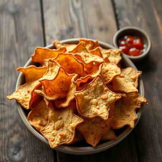 Crispy Taro Root Chips